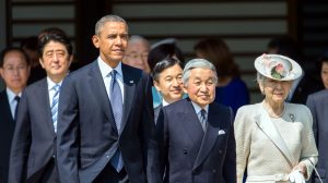 Keizer Akihito Obama